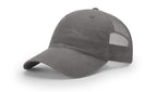 Richardson Garment Washed Trucker - Charcoal FINAL