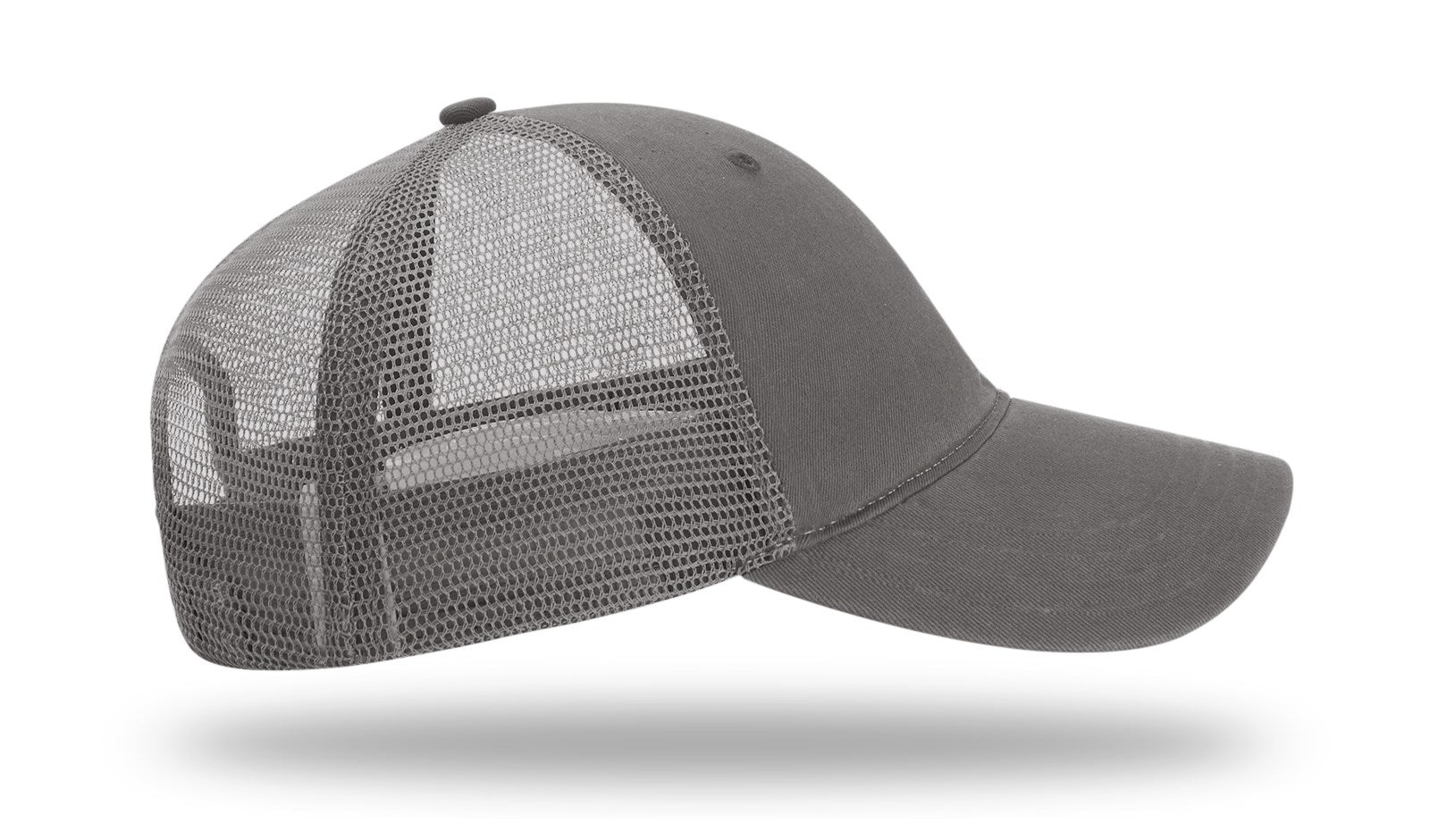 Richardson Garment Washed Trucker - Charcoal RIGHT