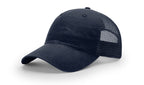 Richardson Garment Washed Trucker - Navy FINAL