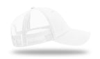 Richardson Garment Washed Trucker - White RIGHT