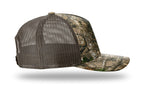 Richardson Printed 5 Panel Trucker - Realtree Edge/Brown RIGHT