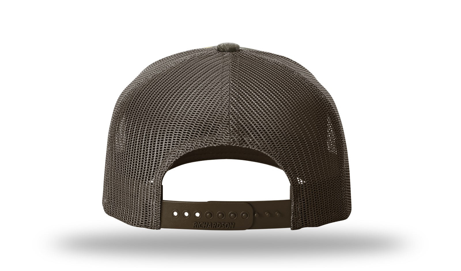Richardson Printed 5 Panel Trucker - Realtree Max1 XT/Brown BACK