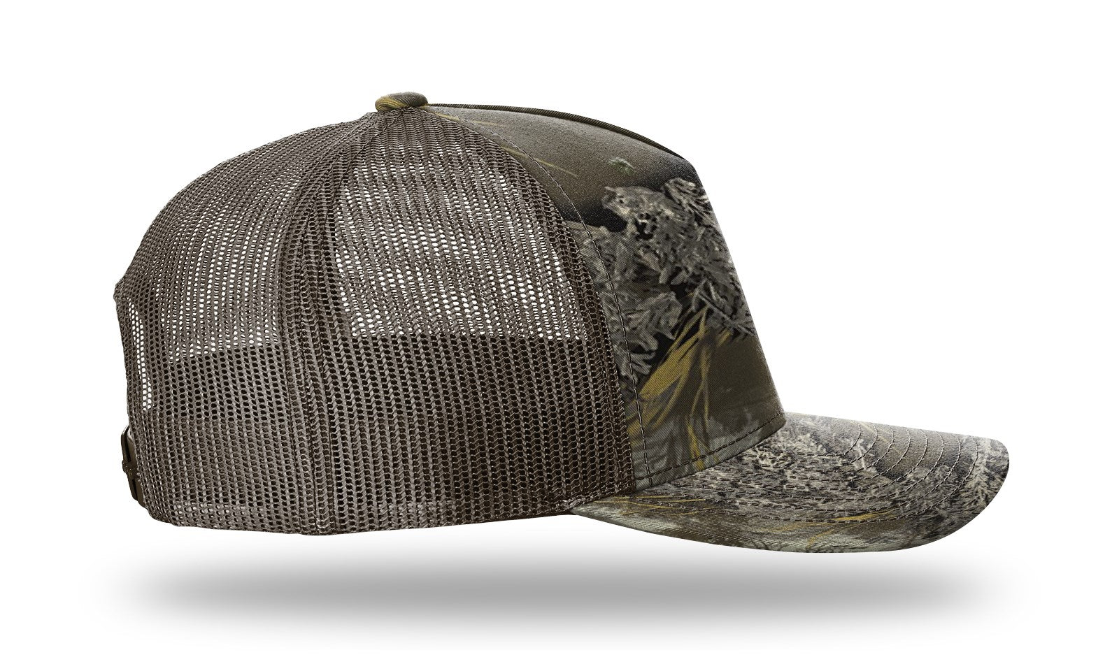 Richardson Printed 5 Panel Trucker - Realtree Max1 XT/Brown RIGHT