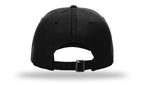 Richardson Peached Cotton Twill - Black BACK