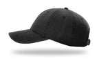 Richardson Peached Cotton Twill - Black LEFT