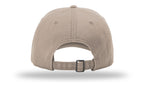 Richardson Peached Cotton Twill - Dark Khaki BACK