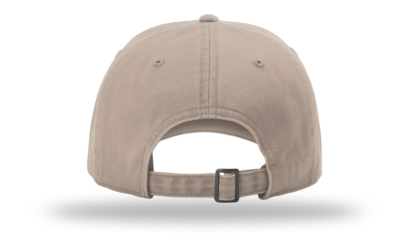 Richardson Peached Cotton Twill - Dark Khaki BACK