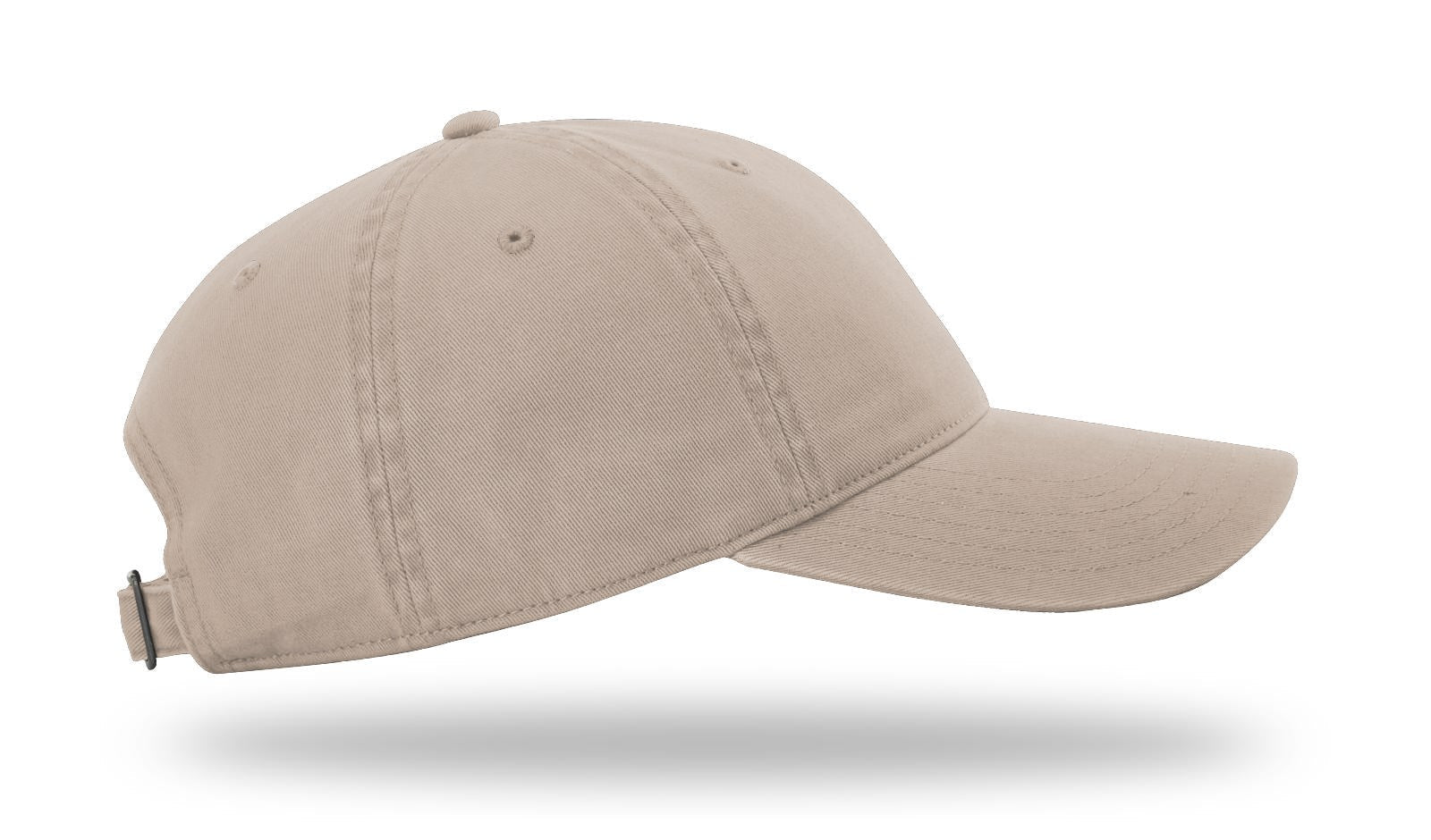 Richardson Peached Cotton Twill - Dark Khaki RIGHT