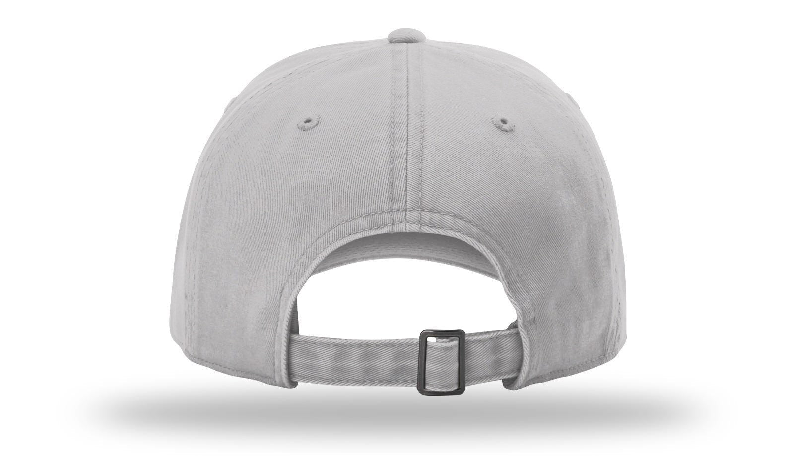 Richardson Peached Cotton Twill - Grey BACK