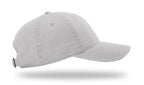 Richardson Peached Cotton Twill - Grey RIGHT