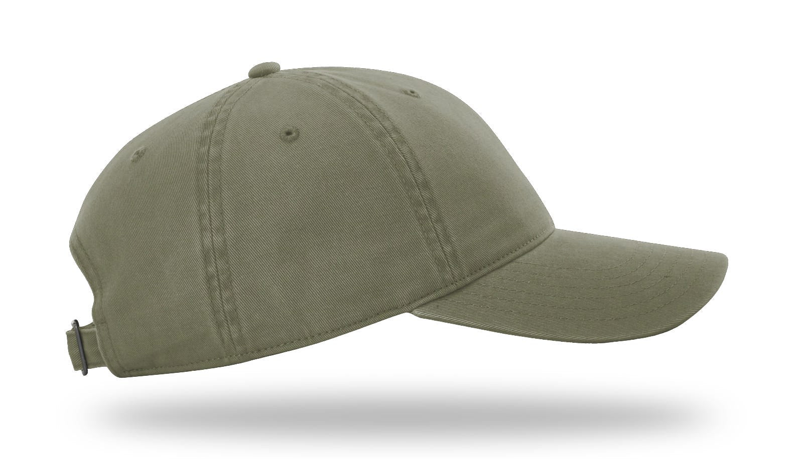 Richardson Peached Cotton Twill - Olive RIGHT
