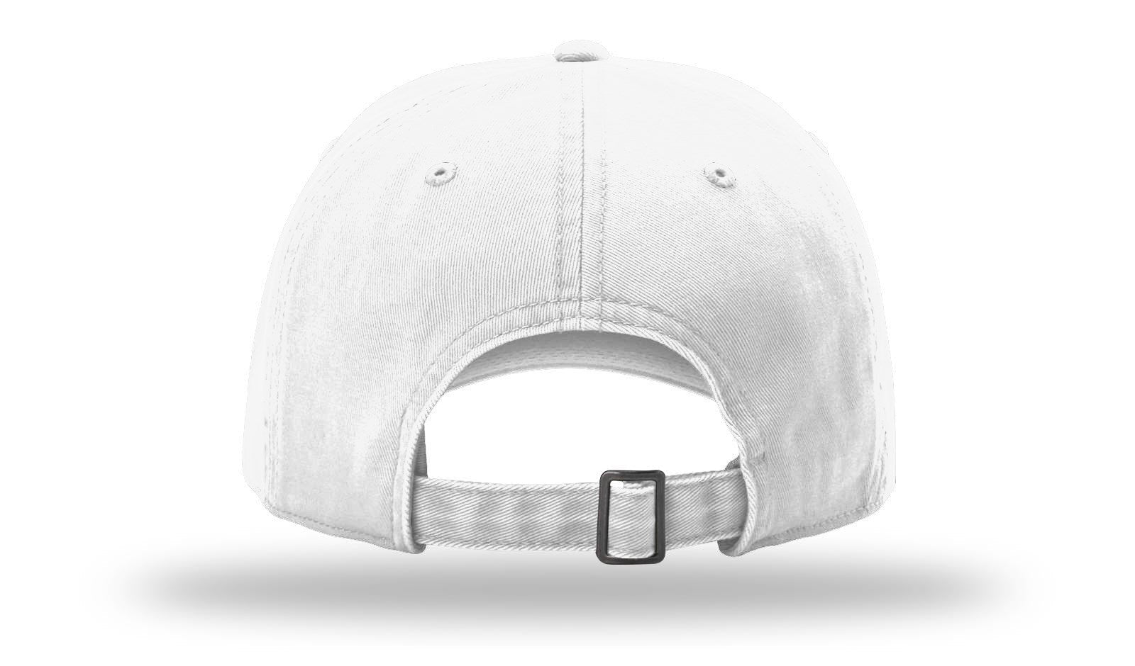 Richardson Peached Cotton Twill - White BACK