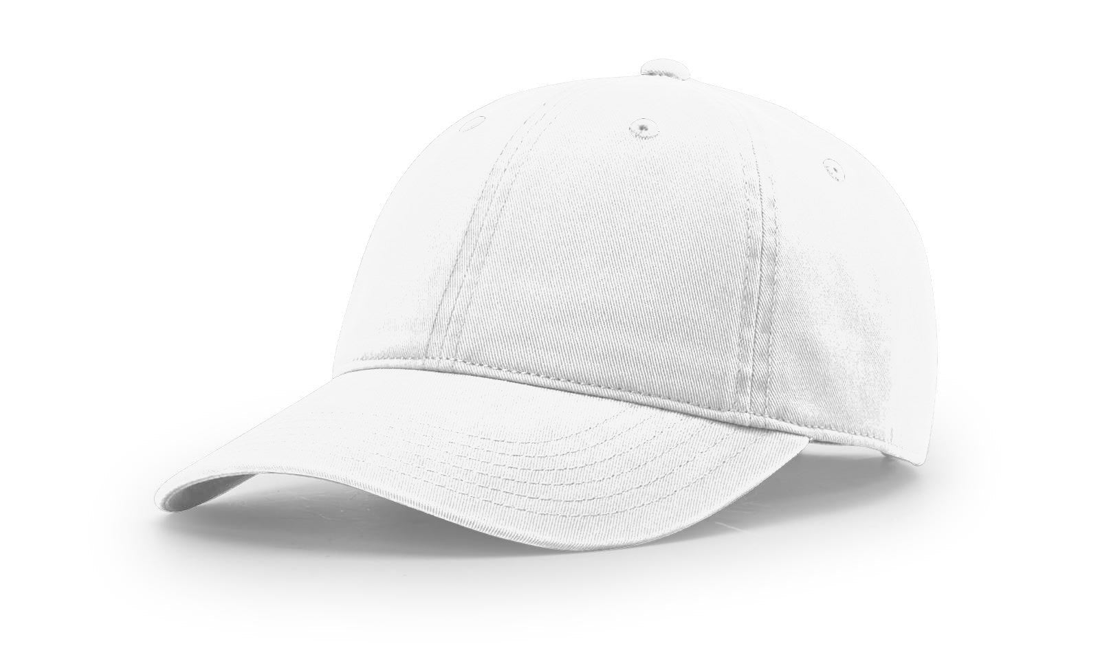 Richardson Peached Cotton Twill - White FINAL