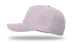 Richardson Laser Perforated Performance Rope Cap - Lilac/White/Grey LEFT