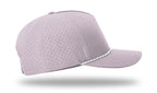 Richardson Laser Perforated Performance Rope Cap - Lilac/White/Grey RIGHT