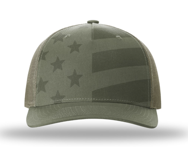 Richardson 5 Panel Trucker - Camo, Military, Duck, and Americana Prints